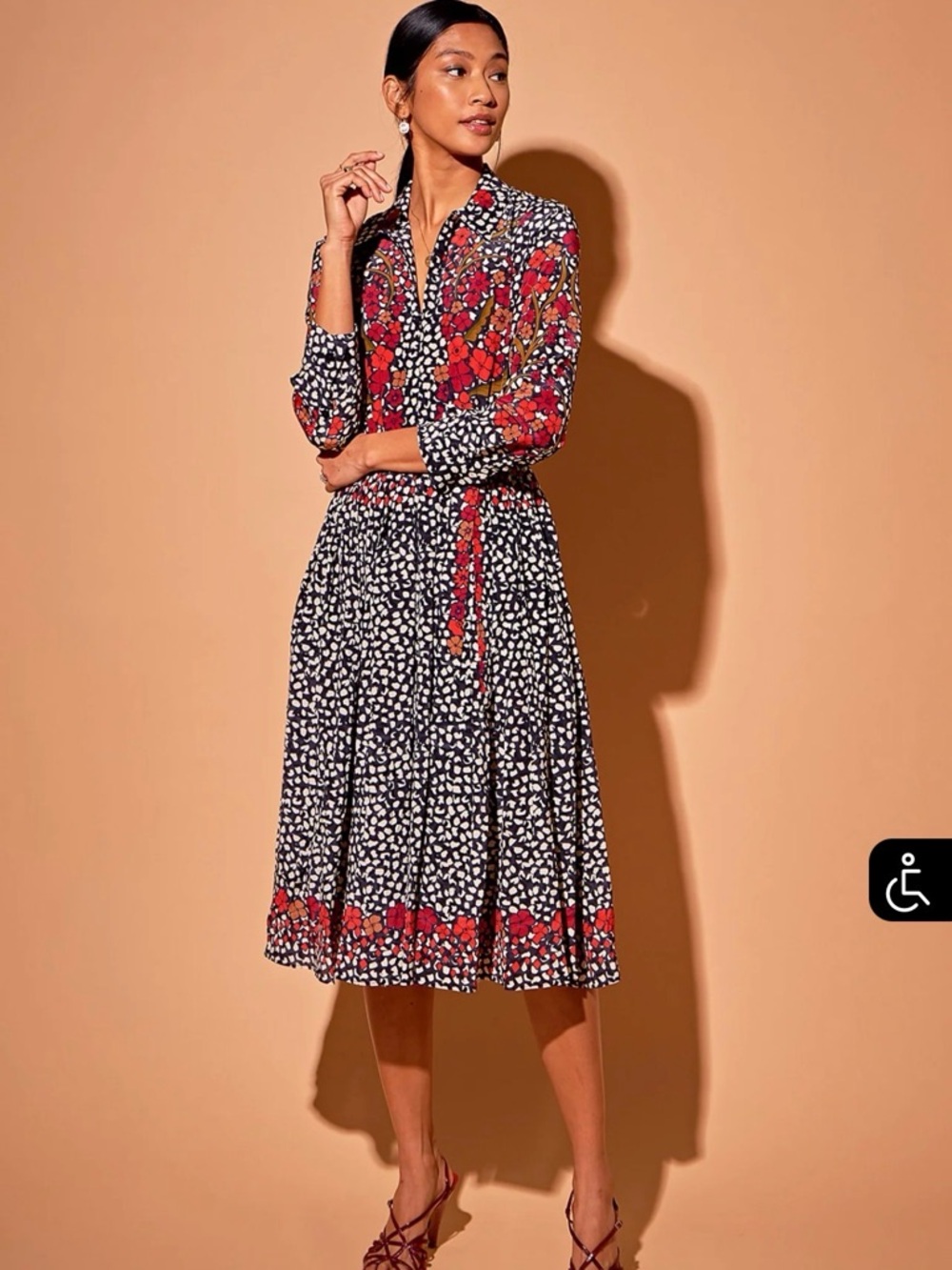Tucker Allyson Dress In Baroque Floral